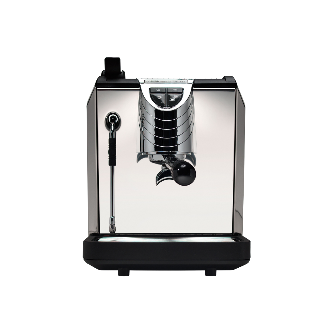 Nuova Simonelli Oscar II (Black) + Eureka Mignon Manuale 65 (Black) Bundle