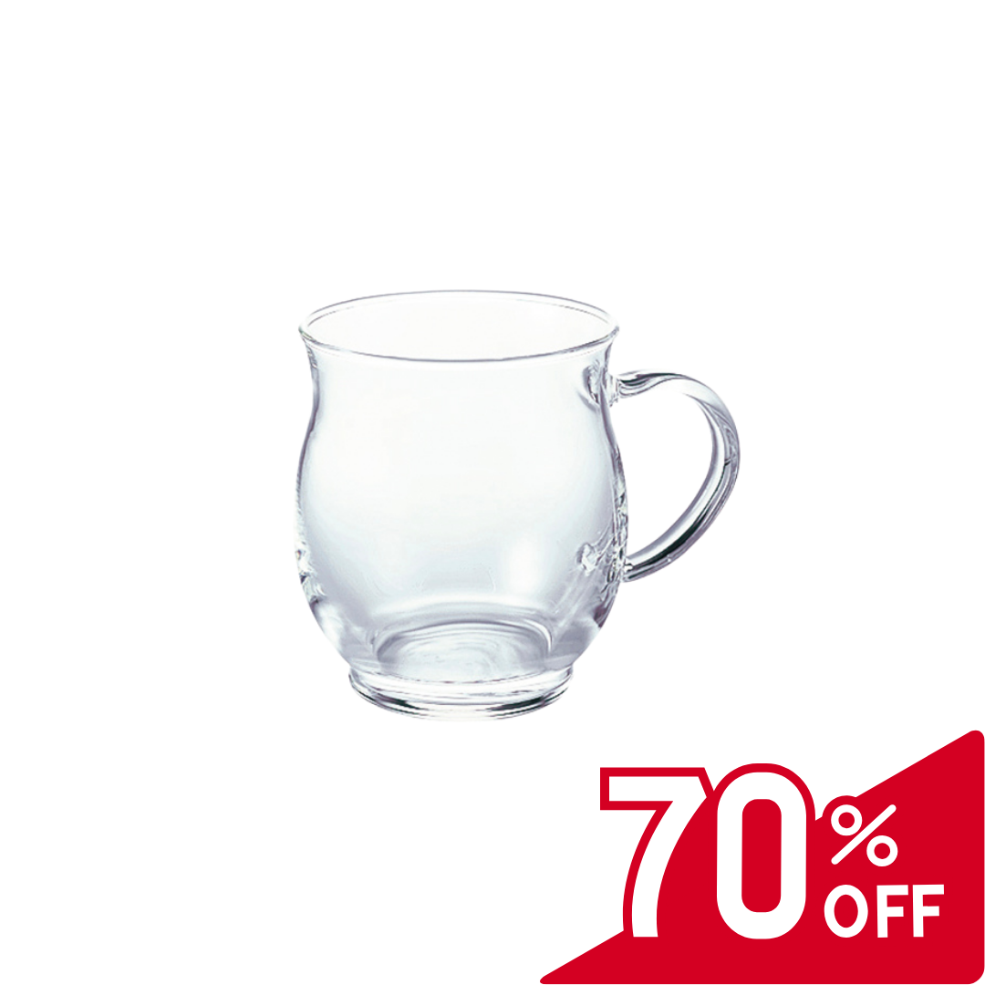HARIO HEATPROOF KAORI GLASS MUG