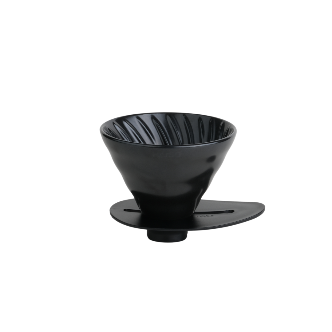 HARIO V60 SWITCH DRIPPER CONE W HOLDER (MATTE BLACK)