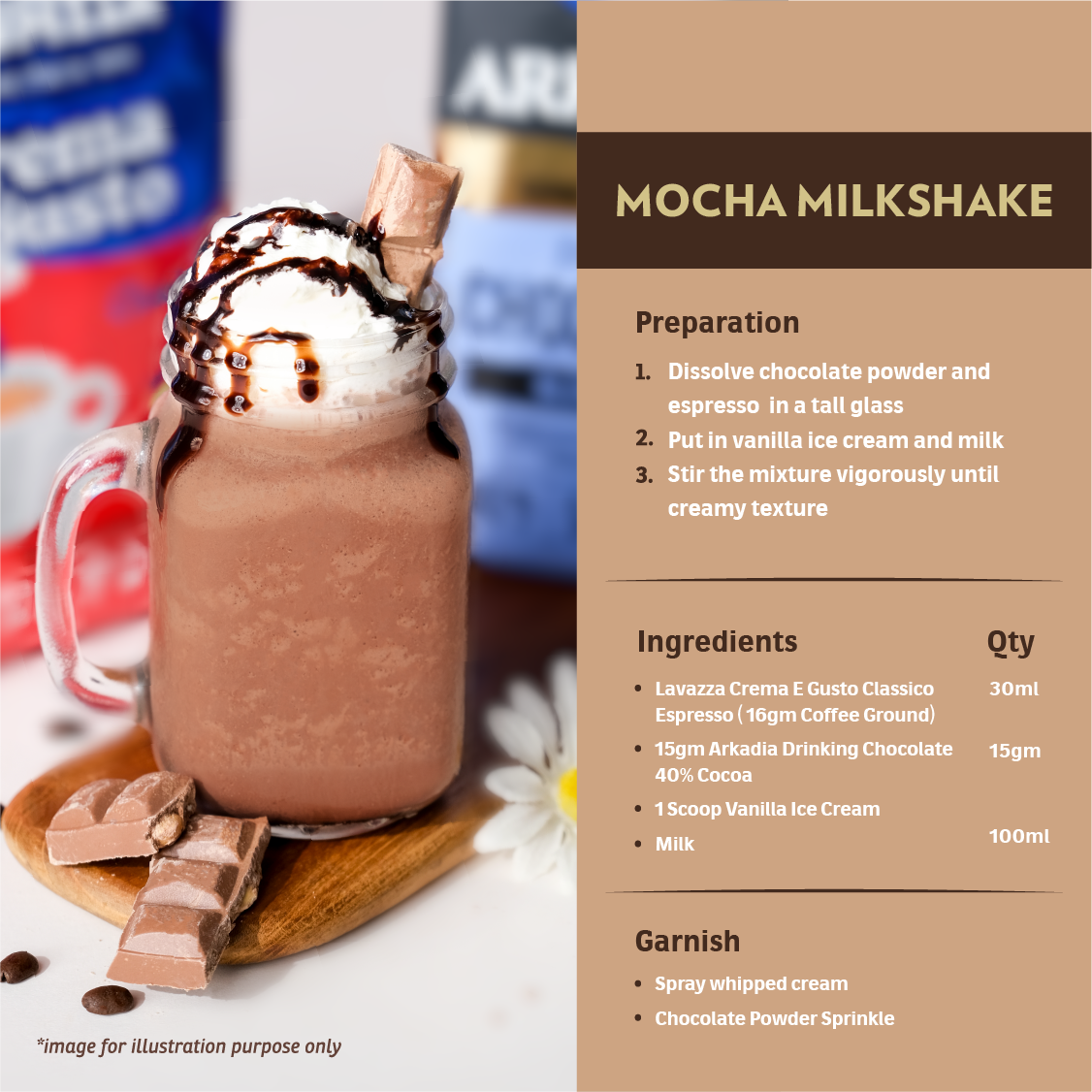 ARKADIA DRINKING CHOCOLATE 40% COCOA 1KG