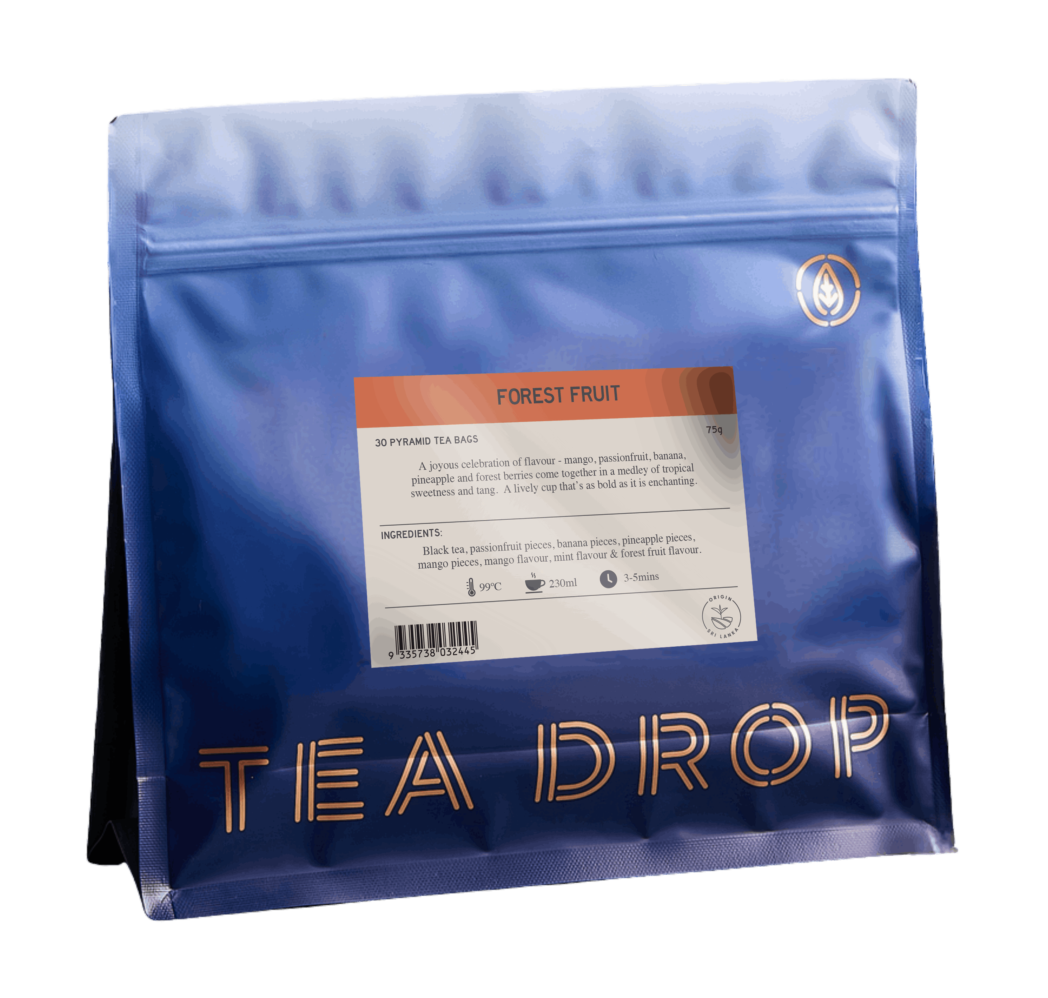 TEA DROP PTB FOREST FRUITS TEA 30'S