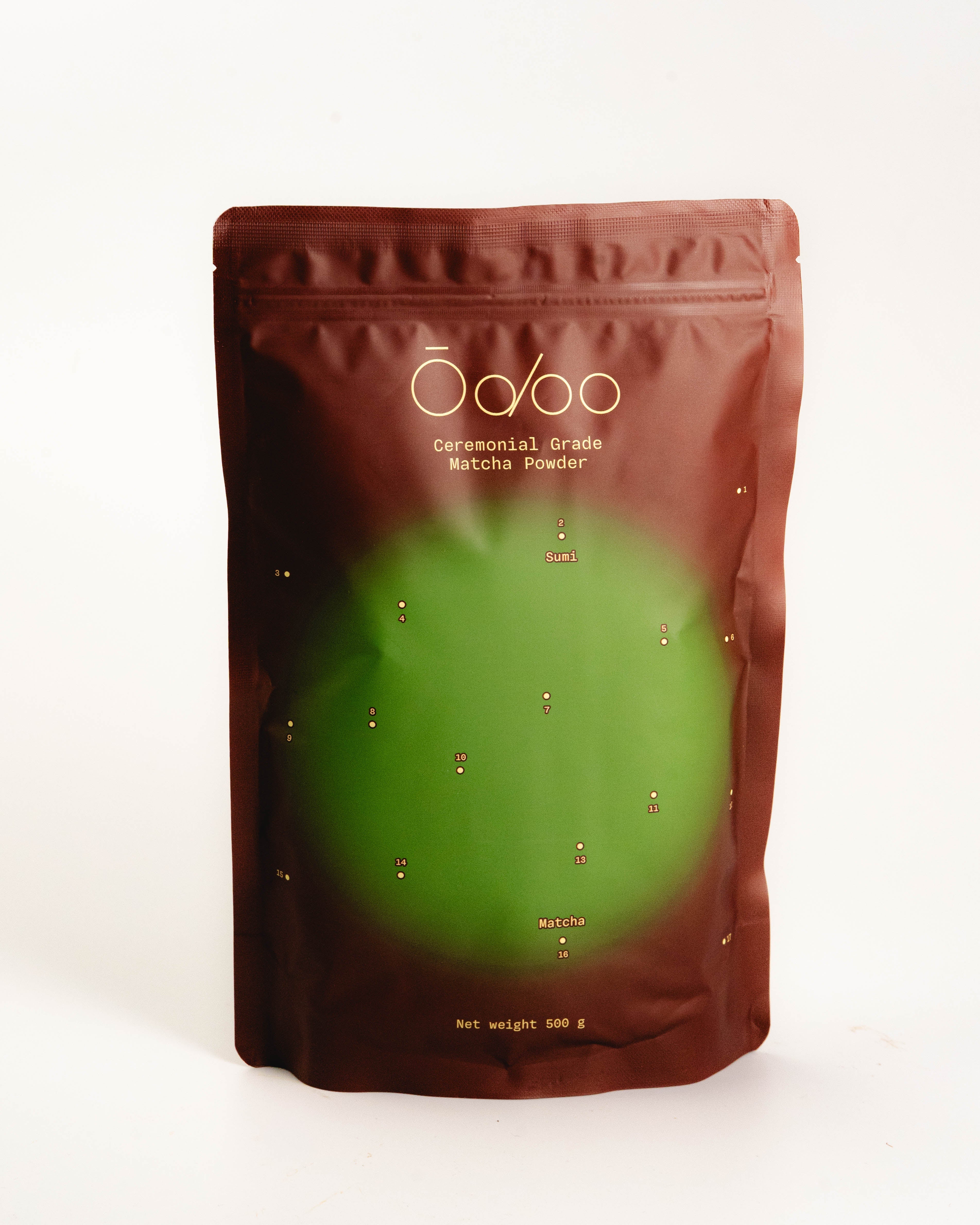 Odoo SUMI Matcha Powder 500g Ceremonial Grade