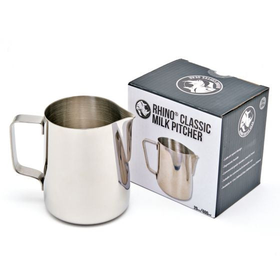 RHINO CLASSIC MILK PITCHER 600ML/20OZ (S/S)