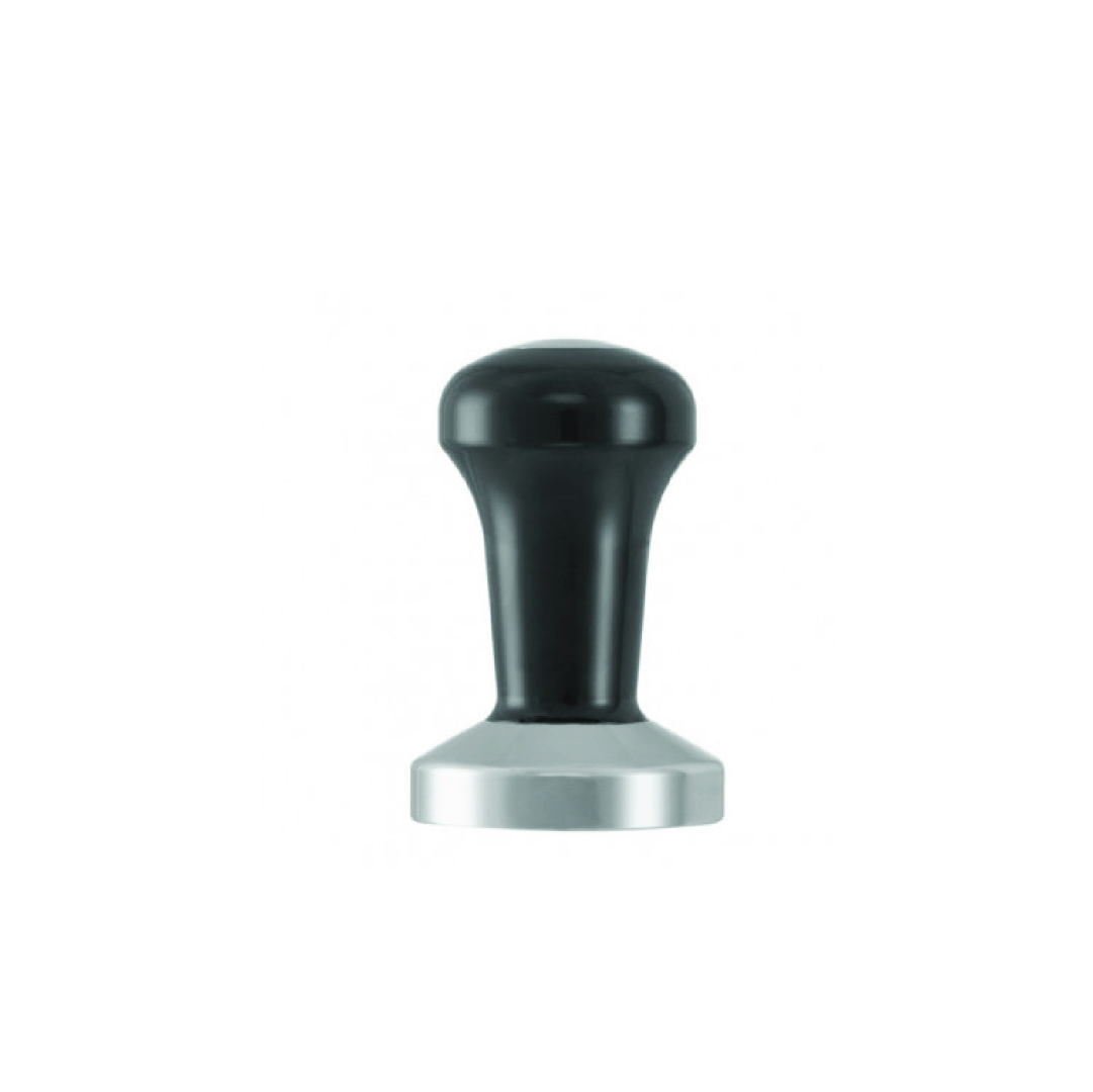 Rhino Kaffee Gear Tamper 53 Mm – Schwarz, Aus Eloxiertem Aluminium & Edelstahl, Ca. 500 G