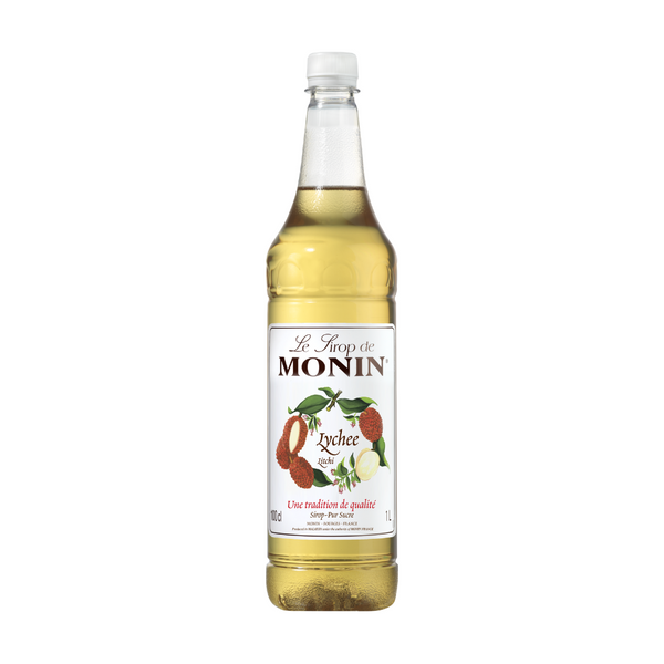 MONIN PET SYRUP LYCHEE 1LT