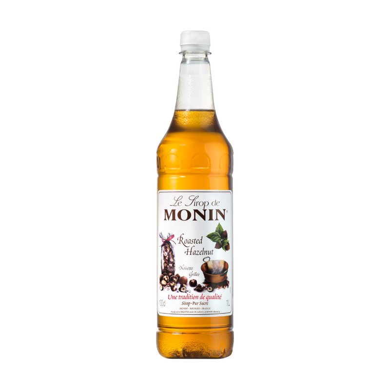 MONIN PET SYRUP ROASTED HAZELNUT 1LT