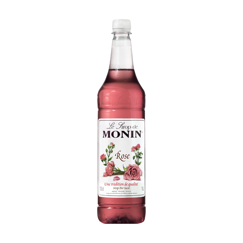 MONIN PET SYRUP ROSE 1LT