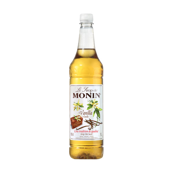 MONIN PET SYRUP VANILLA 1LT