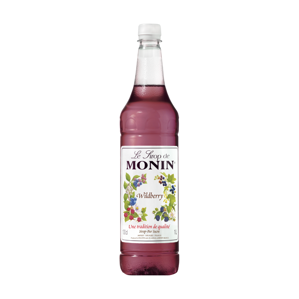 MONIN PET SYRUP WILDBERRY 1LT