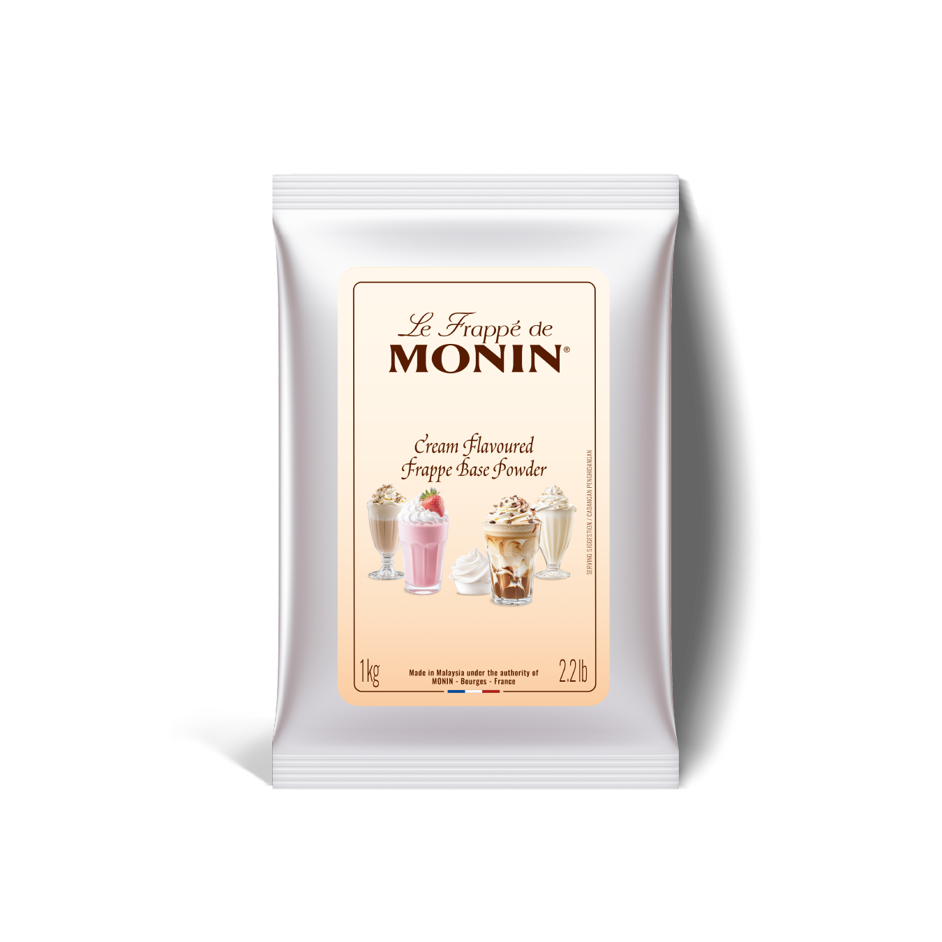 MONIN Cream Flavoured Frappe 1KG