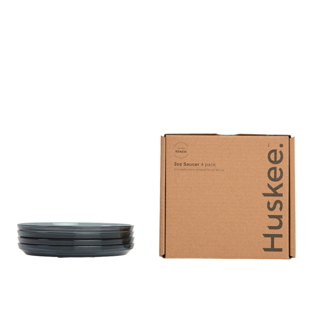 HUSKEE RENEW ESPRESSO SAUCER 3OZ 4'S