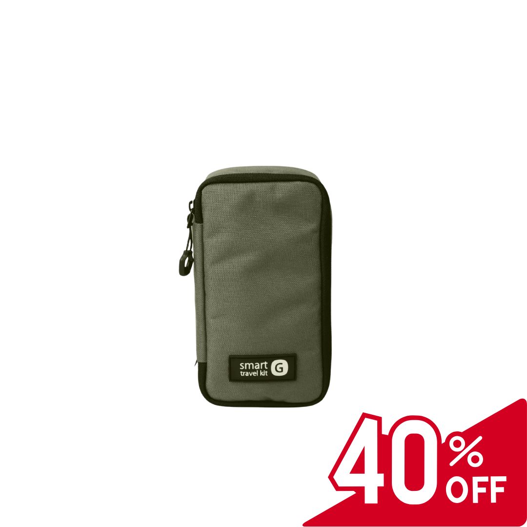 HARIO SMARTG TRAVEL KIT POUCH (EARTH GREEN)