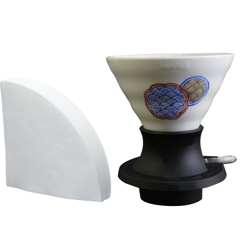HARIO X TACHIKICHI V60 CERAMIC SWITCH IMMERSION DRIPPER 02 (MARUMON SHONZUI)