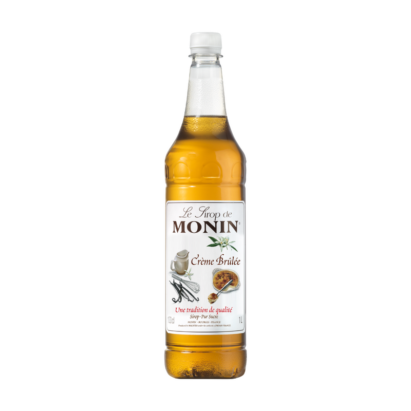 MONIN PET SYRUP CREME BRULEE 1LT