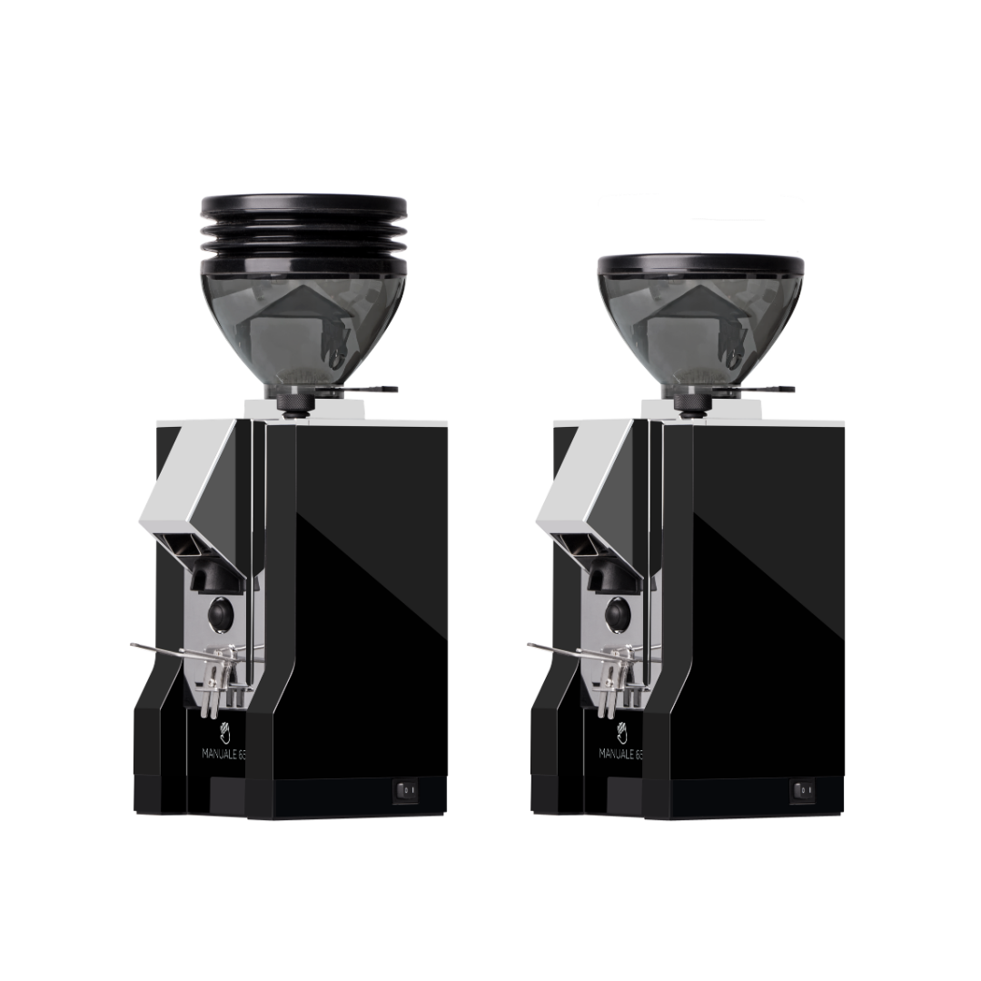 Nuova Simonelli Oscar II (Black) + Eureka Mignon Manuale 65 (Black) Bundle