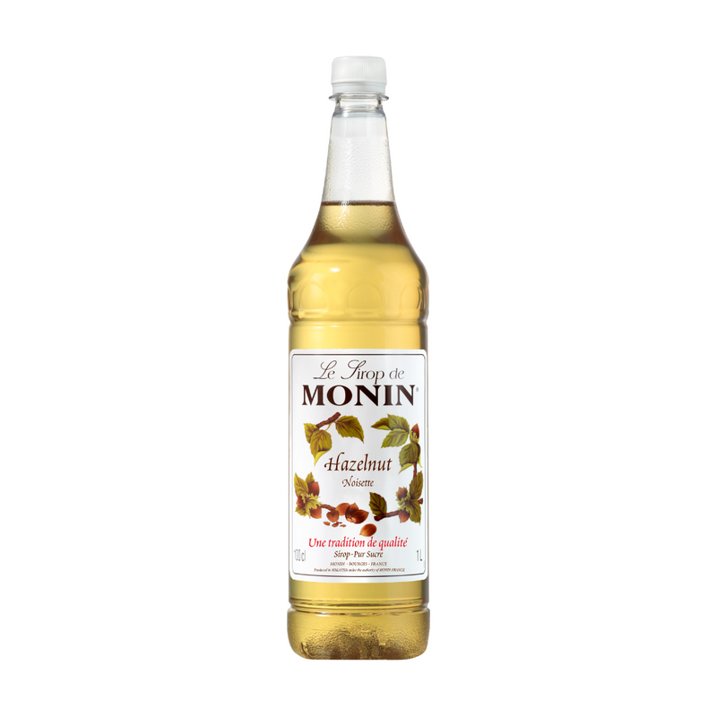 MONIN PET SYRUP HAZELNUT 1LT
