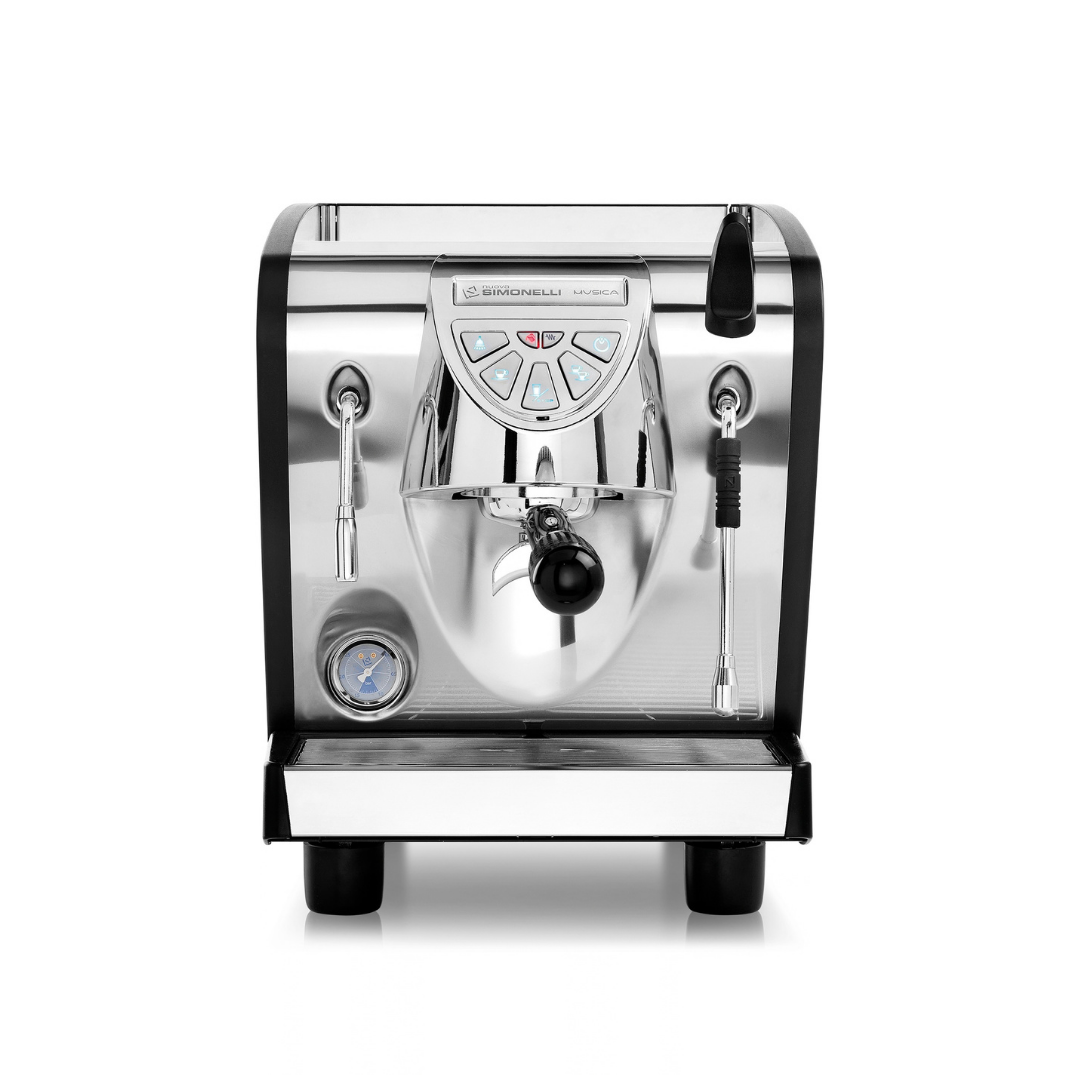 Nuova Simonelli Musica Black + Eureka Firenze 65 Black Bundle