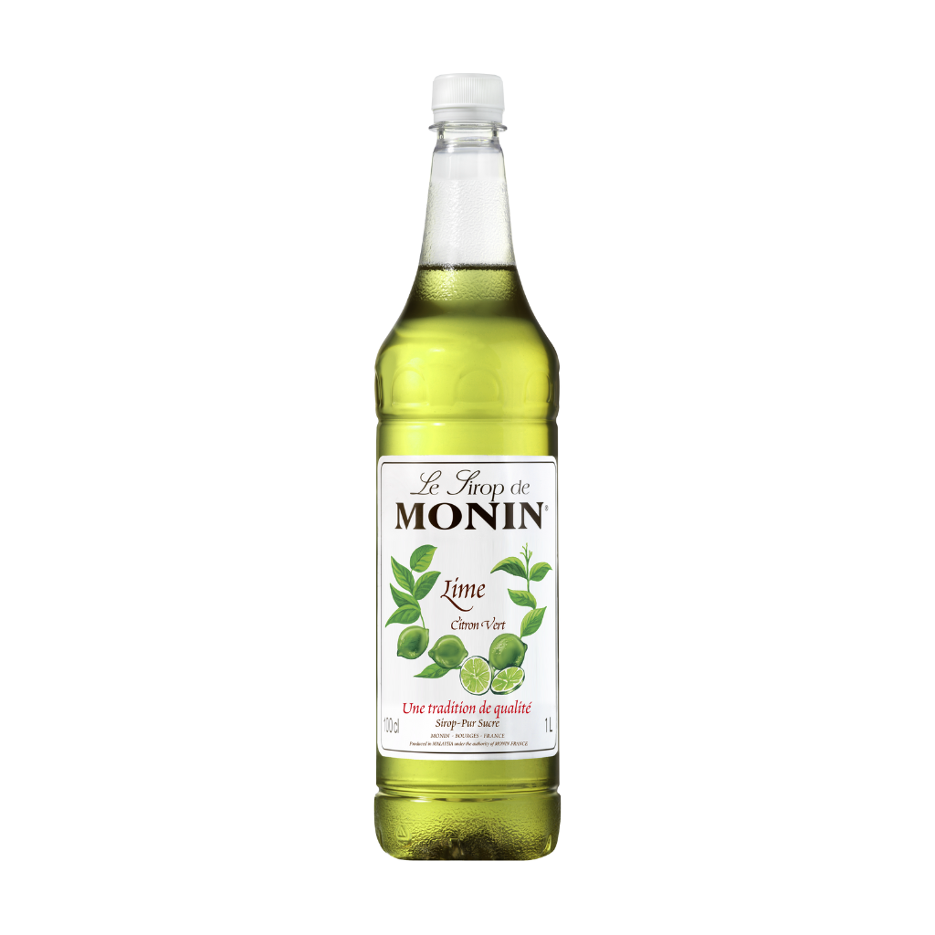 MONIN PET SYRUP LIME 1LT