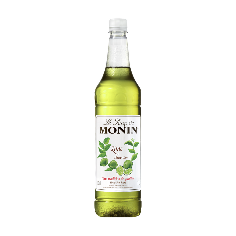 MONIN PET SYRUP LIME 1LT
