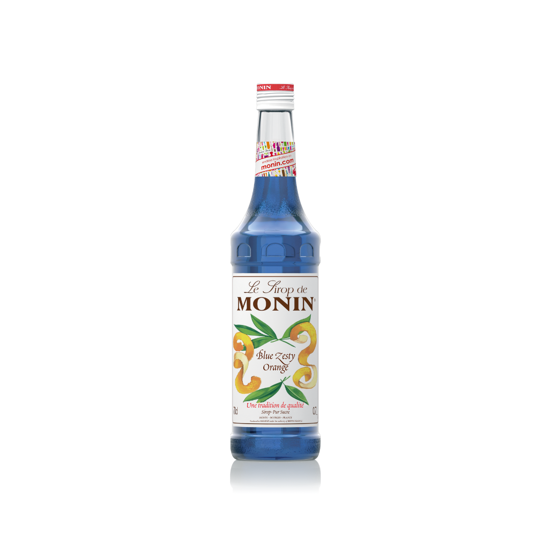 MONIN SYRUP BLUE ZESTY ORANGE 700ML