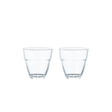 HARIO HEATPROOF STACKABLE GLASS 2PCS SET 260ML