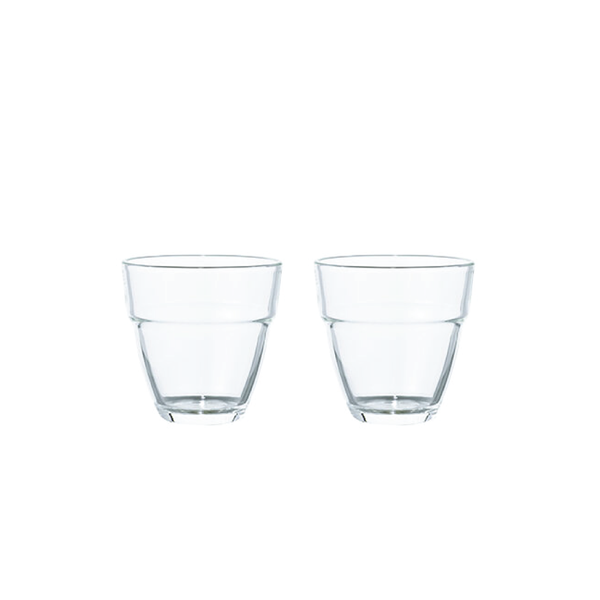 HARIO HEATPROOF STACKABLE GLASS 2PCS SET 260ML