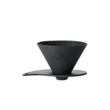 HARIO ZEBRANG V60 SILICONE FLAT DRIPPER (BLK)