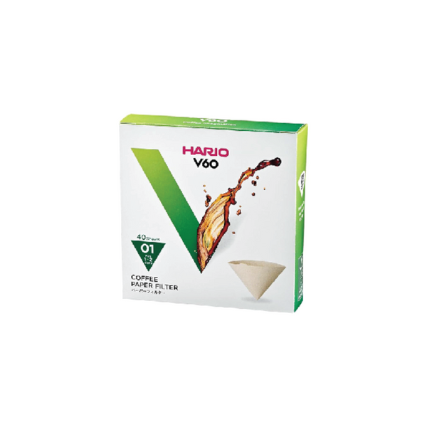 HARIO V60 UNBLEACHED FILTER PAPER (BROWN)