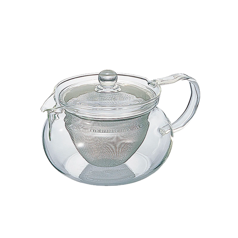 HARIO GLASS TEAPOT W/STRAINER 450ML