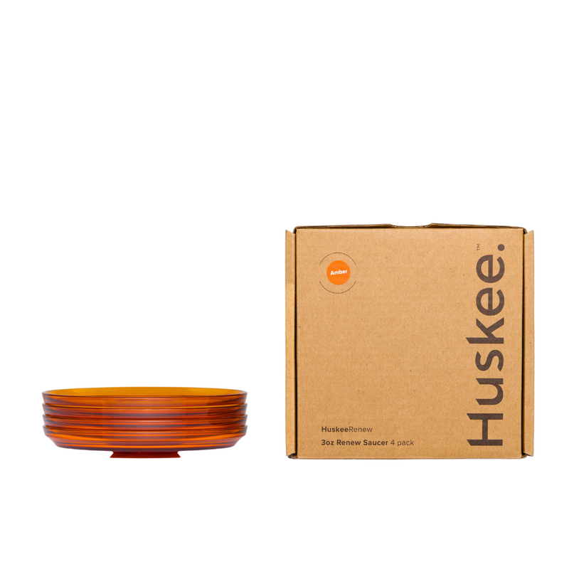 HUSKEE RENEW ESPRESSO SAUCER 3OZ 4'S