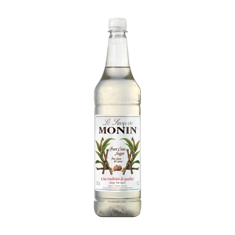 MONIN PET SYRUP PURE CANE SUGAR 1LT