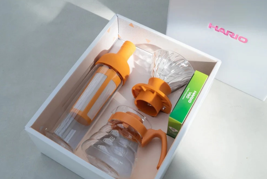 HARIO COLD BREW & SWITCH GIFT SET (H.YLW)