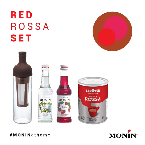 MONIN RED ROSSA SET