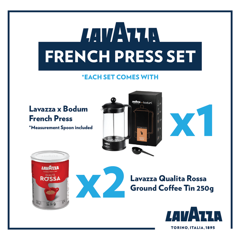 LAVAZZA FRENCH PRESS SET