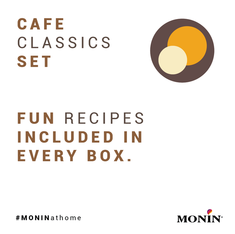 MONIN CAFE CLASSICS SET