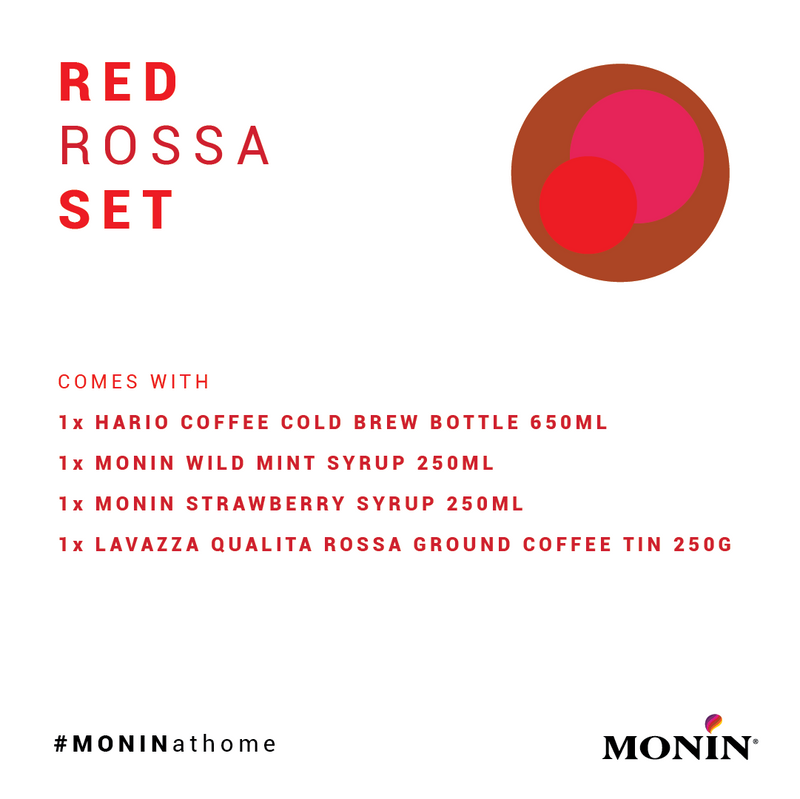 MONIN RED ROSSA SET