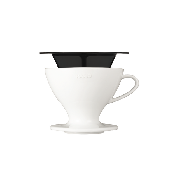 HARIO W60 CERAMIC DRIPPER 02 WHT