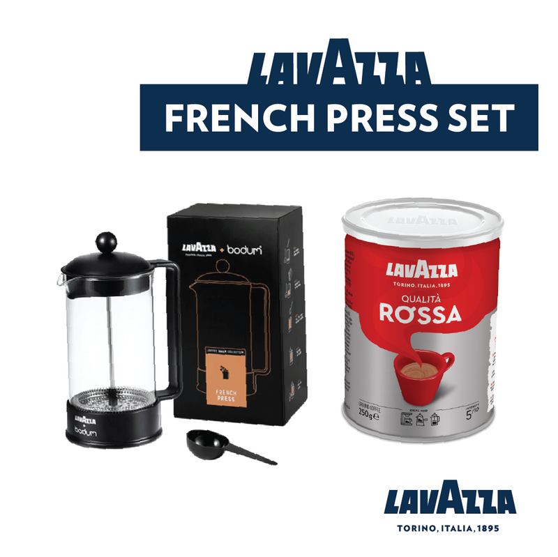 LAVAZZA FRENCH PRESS SET