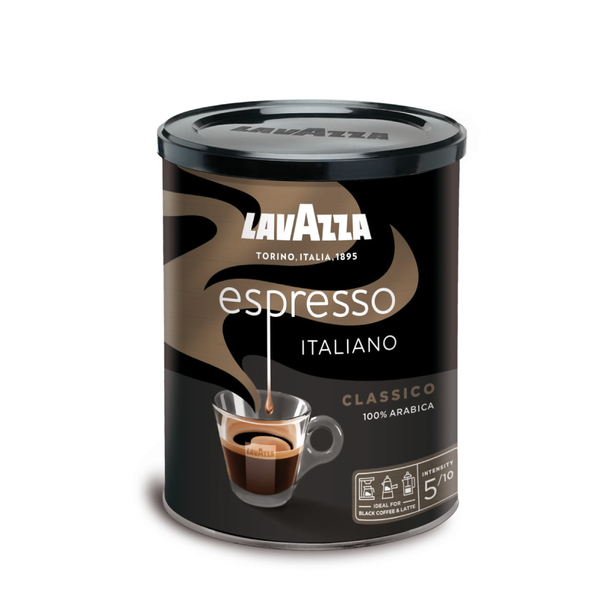 TIN CAFFE ESPRESSO ITALIANO GROUNDS 250G