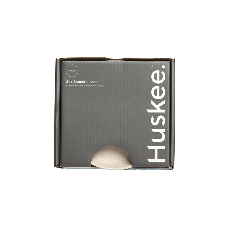 HUSKEE 3OZ SAUCER (4 PACK)