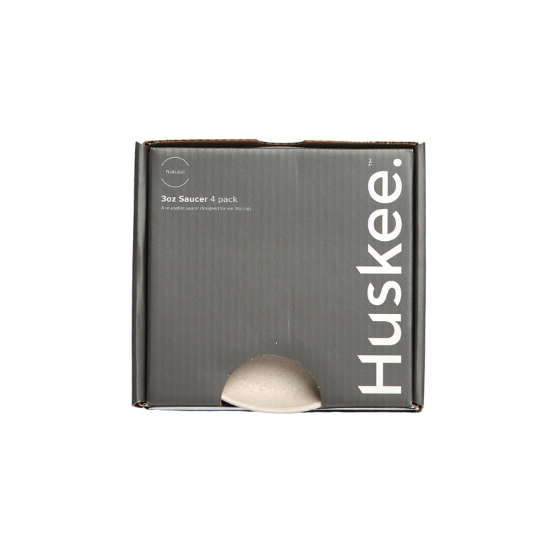 HUSKEE CLASSIC ESPRESSO SAUCER 3OZ 4'S