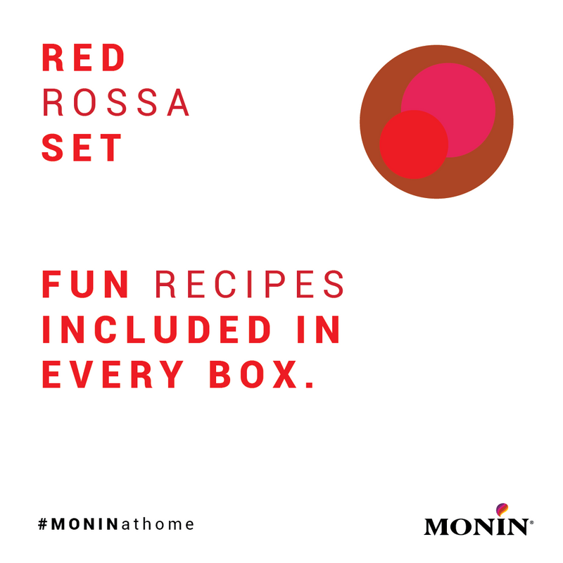 MONIN RED ROSSA SET